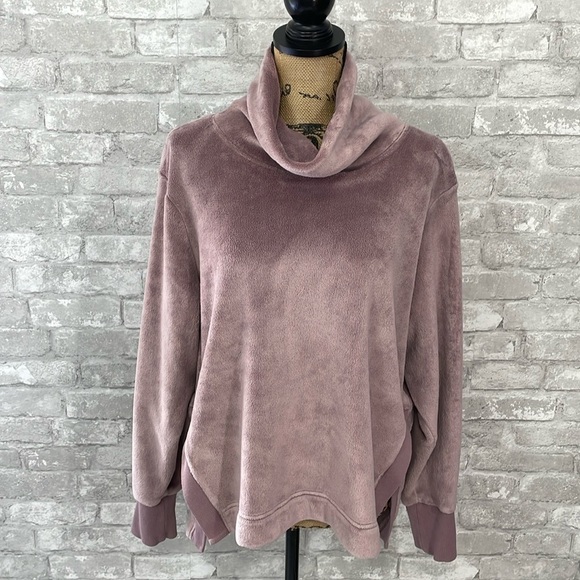 Athleta Double Cozy Karma Funnel Neck Sweatshirt - Picture 1 of 7